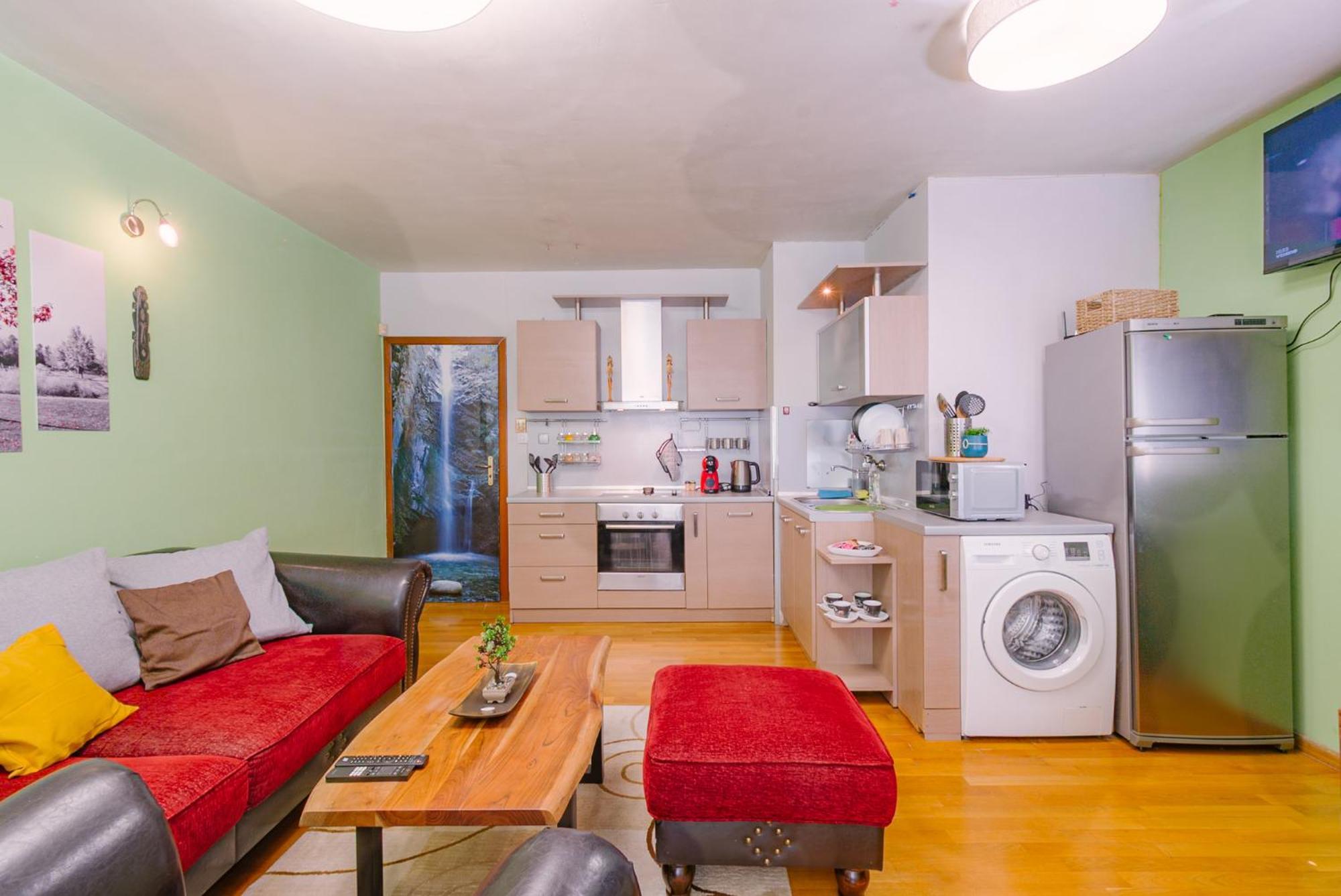 Top Center Spacious Apartment With Ac And Free Underground Parking Sófia Exterior foto