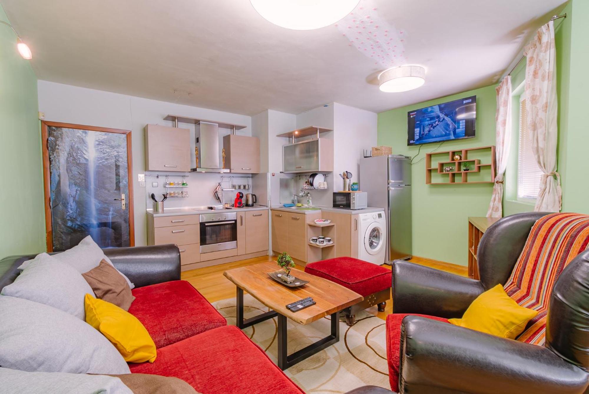 Top Center Spacious Apartment With Ac And Free Underground Parking Sófia Exterior foto